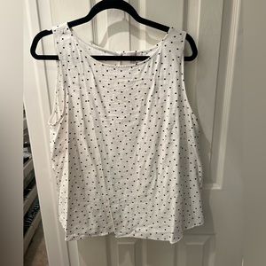 LOFT POLKA DOT TANK TOP